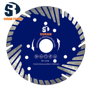 0207 Hot Pressed Triangle Turbo Diamond Blade