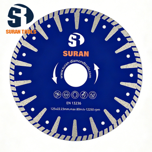 0205 Hot Pressed T-Seg. Continous Rim Diamond Blade