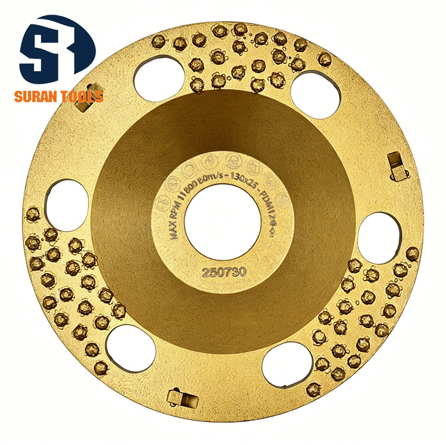 0652 Vacuum Brazed Diamond Cup Wheel