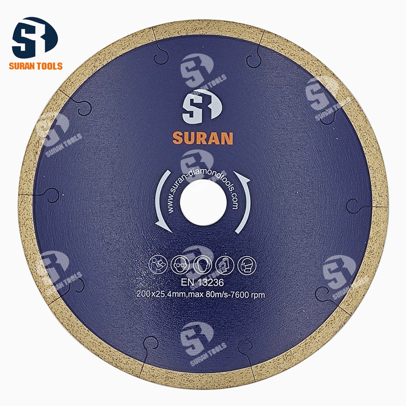 0206 J-Slot Continuous Diamond Blades For Cutting Tile 