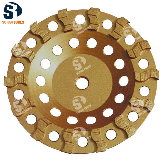 0614 S Row Diamond Cup Wheel