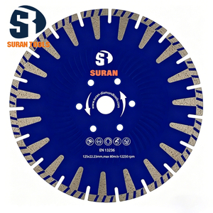 0206 Hot Pressed T-Segmented Wave Turbo Diamond Blade