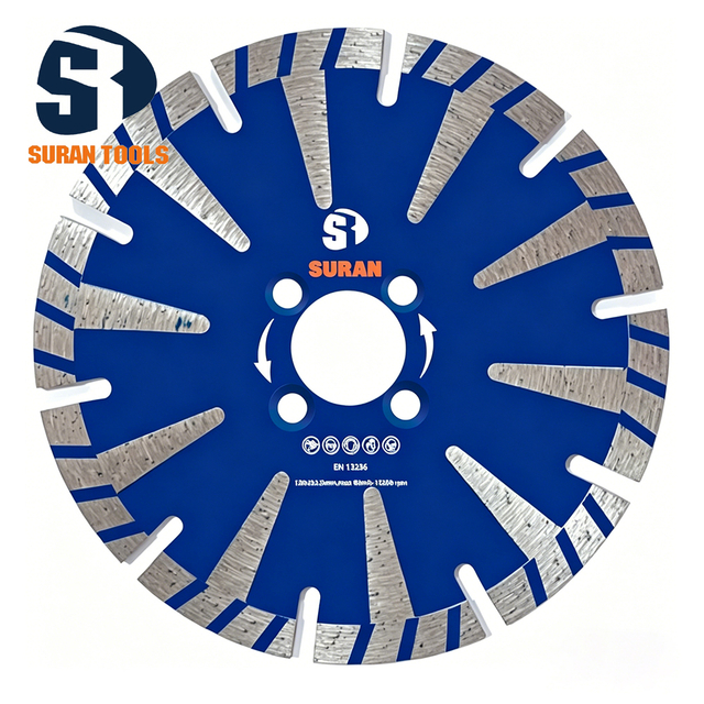 0204 Hot Pressed T-Segmented Turbo Diamond Blade