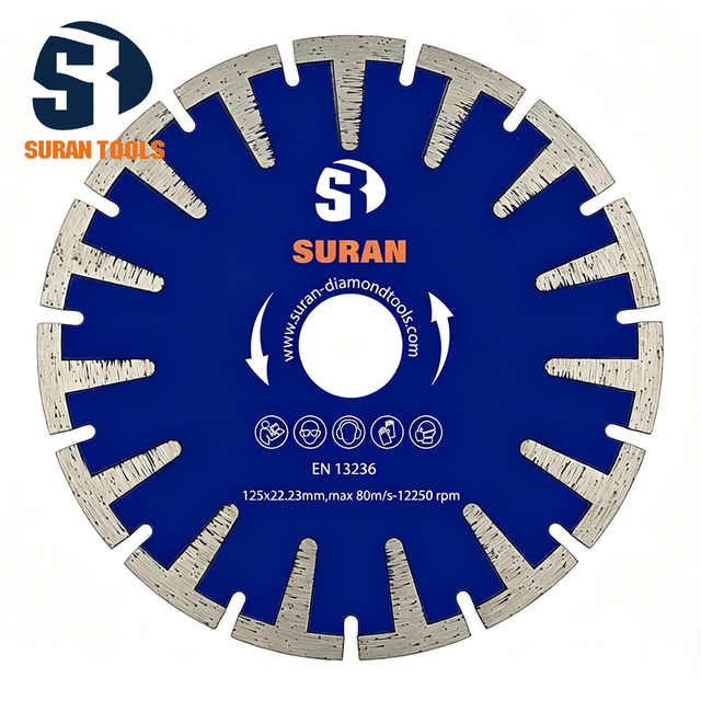 0203 Hot Pressed T-Segmented Diamond Blade