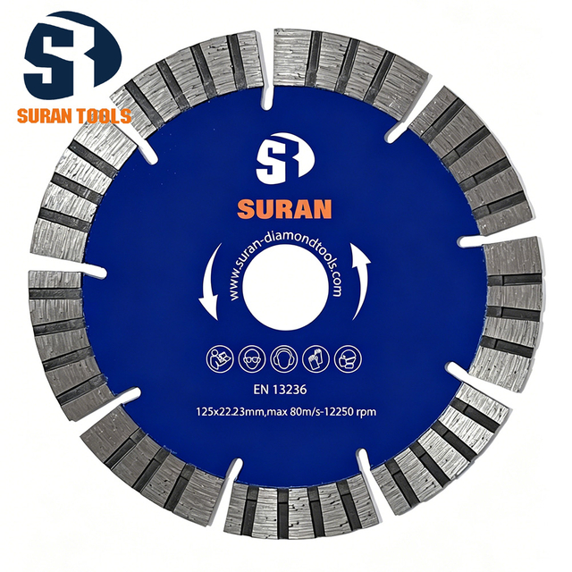 0213 Hot Pressed Segmented Turbo Diamond Blade