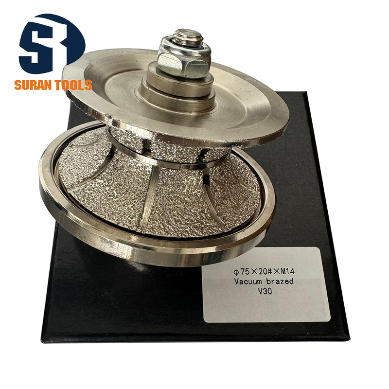 VACM4000 Vacuum Brazed Diamond Profiling Wheel For Tile Ceramic Marble