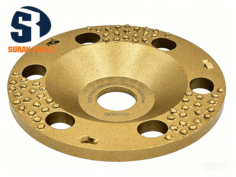 0652 Vacuum Brazed Diamond Cup Wheel