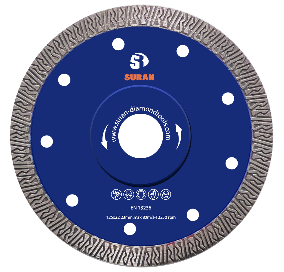 0208 R-Mesh Turbo Diamond Saw Blade