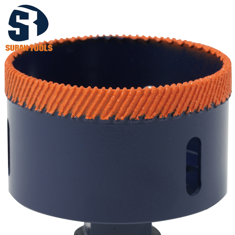 0916 Tile Ceramic Drilling Vacuum Brazed Diamond Core Bits Arranged Diamonds