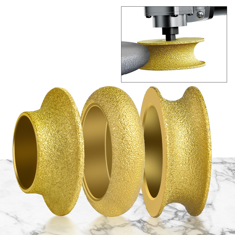 0910 Multi Purpose Profiling Vacuum Brazed Diamond Profiling Wheels